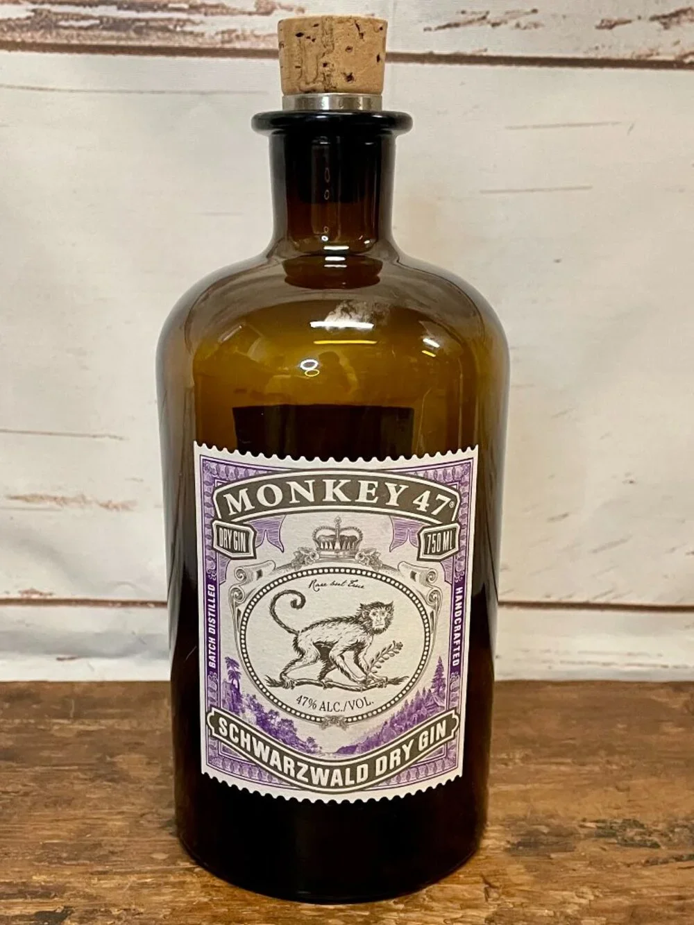 Monkey 47 Schwarzwald Dry Gin EMPTY 750ml bottle